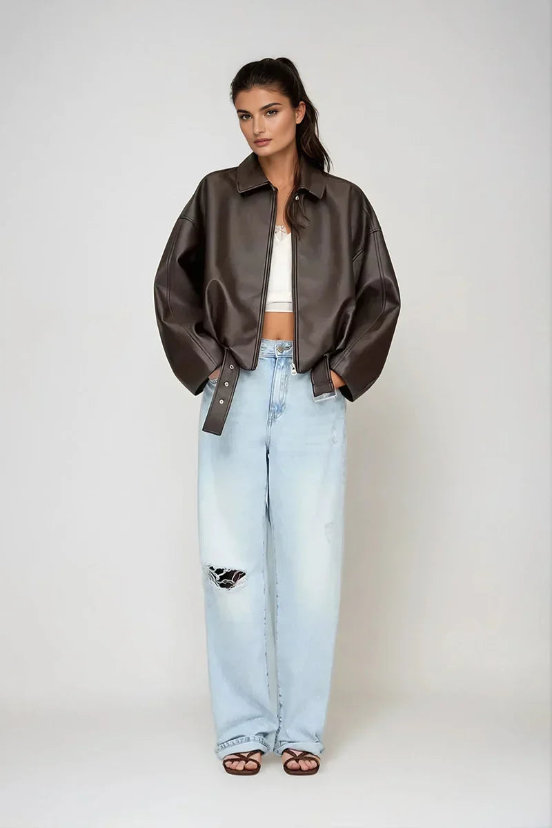 veste en cuir