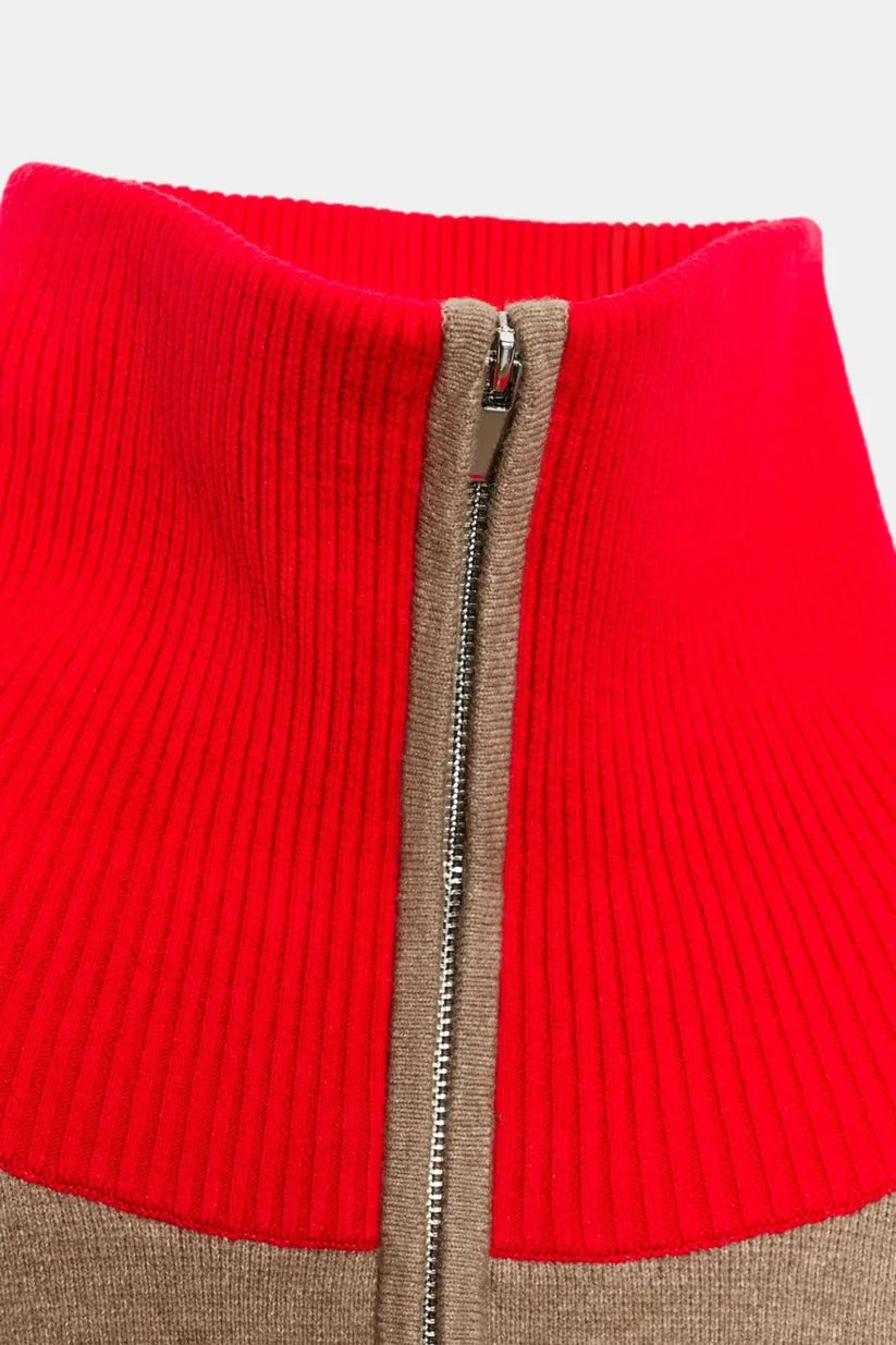 veste zippé femme