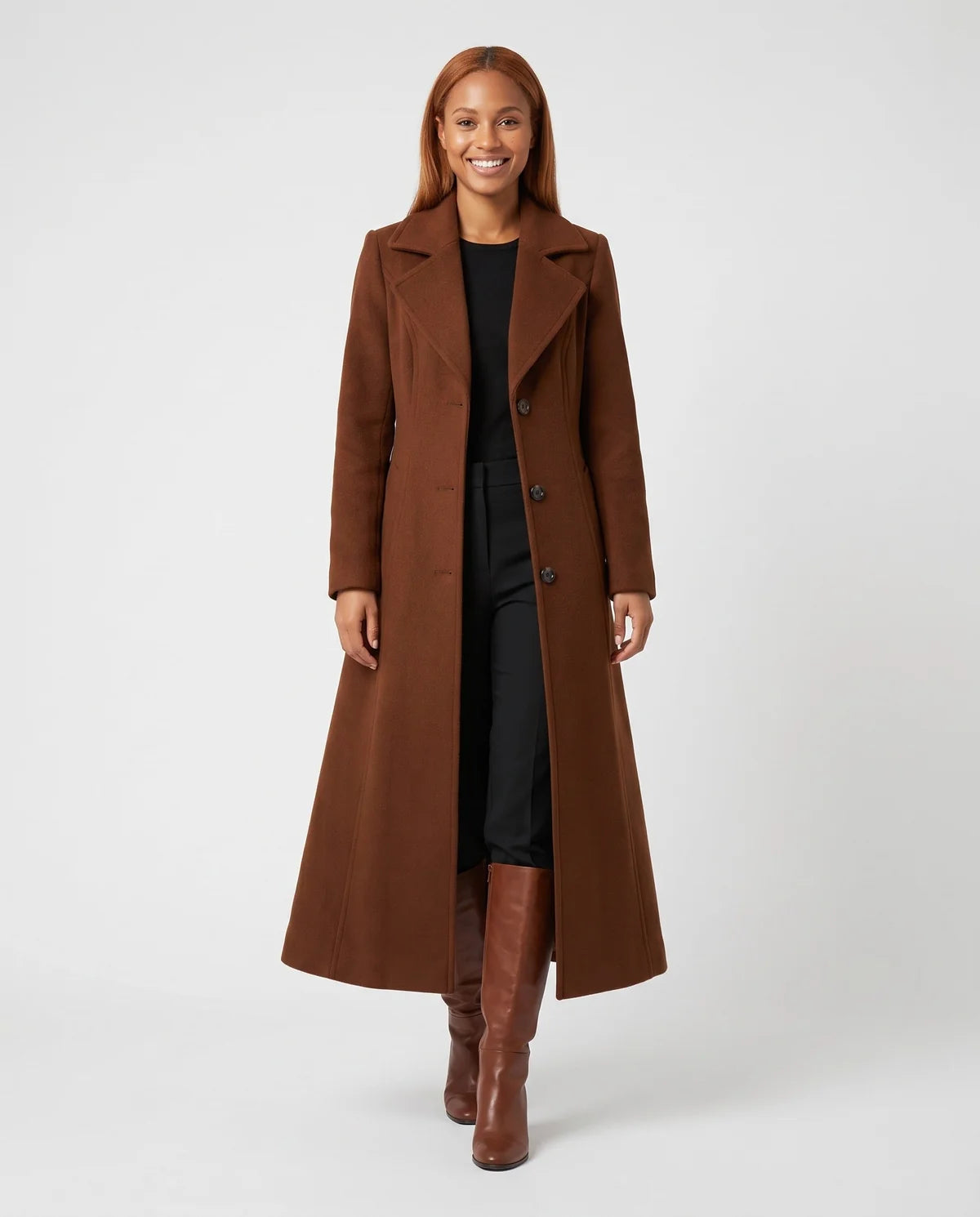 Manteau long pour femmes